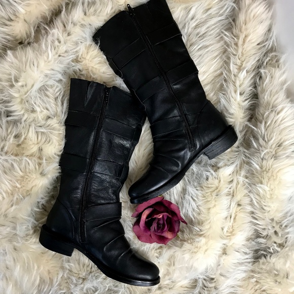 BCBG Generation Black Moto Boots 5.5 - Picture 2 of 8